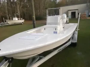 A Coastal Flat 231, one of the models sold by East Coast Marine